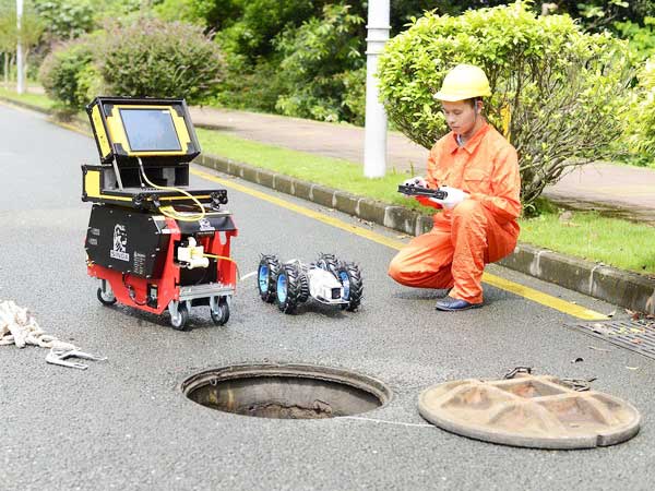 石鼓管道机器人检测