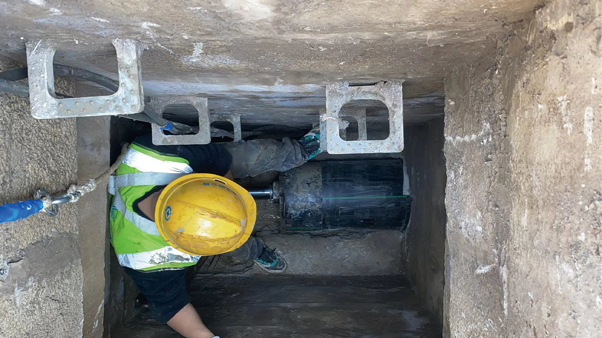 石鼓HDPE短管内衬法